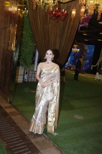 Anant Ambani and Radhika Merchant’s Shiva Shakti Puja attended by Manushi Chhillar, Janhvi Kapoor, Shanaya Kapoor, Sanjay Dutt, Uddhav Thackeray, and others