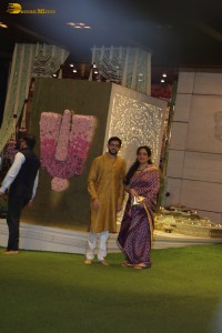 Anant Ambani and Radhika Merchant’s Shiva Shakti Puja attended by Manushi Chhillar, Janhvi Kapoor, Shanaya Kapoor, Sanjay Dutt, Uddhav Thackeray, and others