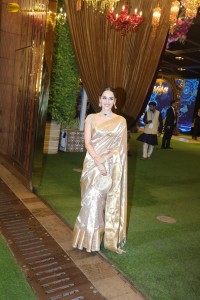 Anant Ambani and Radhika Merchant’s Shiva Shakti Puja attended by Manushi Chhillar, Janhvi Kapoor, Shanaya Kapoor, Sanjay Dutt, Uddhav Thackeray, and others