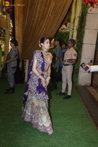 Anant Ambani and Radhika Merchant’s Shiva Shakti Puja attended by Manushi Chhillar, Janhvi Kapoor, Shanaya Kapoor, Sanjay Dutt, Uddhav Thackeray, and others