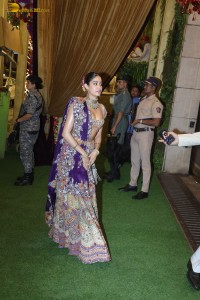 Anant Ambani and Radhika Merchant’s Shiva Shakti Puja attended by Manushi Chhillar, Janhvi Kapoor, Shanaya Kapoor, Sanjay Dutt, Uddhav Thackeray, and others