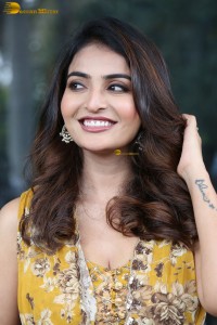 Tollywood actress Ananya Nagalla cute in a yellow dress