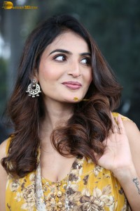 Tollywood actress Ananya Nagalla cute in a yellow dress