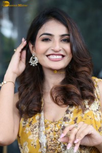 Tollywood actress Ananya Nagalla cute in a yellow dress