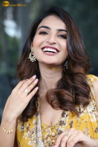 Tollywood actress Ananya Nagalla cute in a yellow dress