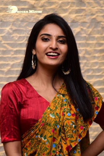 Telugu Heroine Ananya Nagella posing for a photoshoot