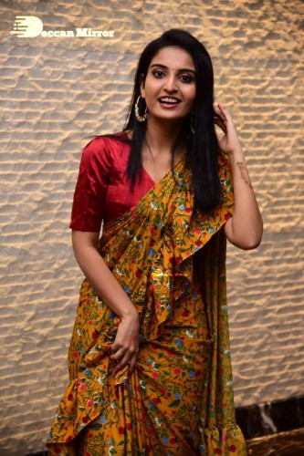 Telugu Heroine Ananya Nagella posing for a photoshoot