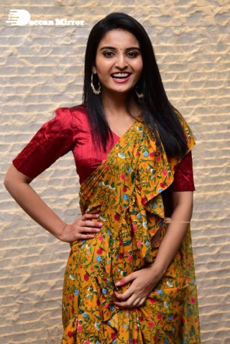 Telugu Heroine Ananya Nagella posing for a photoshoot