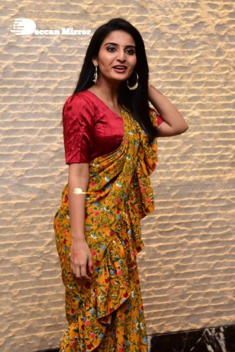 Telugu Heroine Ananya Nagella posing for a photoshoot