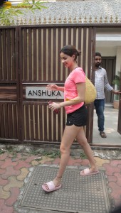 beautiful Ananya Panday spotted at her yoga class