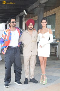 Ananya Panday and Ayushmann Khurrana promote Dream Girl 2
