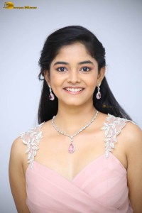 indian actress ananya sharma cute photoshoot in a pink dress