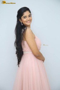 indian actress ananya sharma cute photoshoot in a pink dress