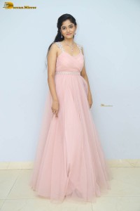 indian actress ananya sharma cute photoshoot in a pink dress