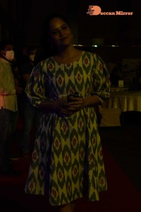 Anchor and Actress Anasuya Bharadwaj attending an Event