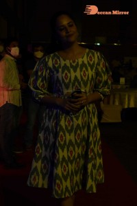 Anchor and Actress Anasuya Bharadwaj attending an Event