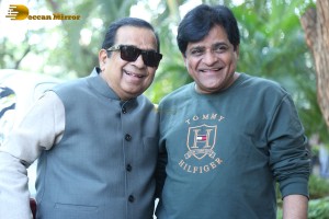 Andharu Bagundali Andhulo Nenundali Press Meet attended by Ali and Brahmanandam