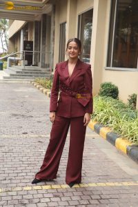 Karanvir Malhotra, Prajakta Koli, Priya Bapat, and Surveen Chawla promote their show Andhera on August 8, 2025