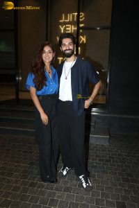 Andhera Screening attended by Surveen Chawla, Taaruk Raina, and Prajakta Koli