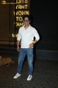 Andhera Screening attended by Surveen Chawla, Taaruk Raina, and Prajakta Koli