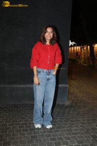 Andhera Screening attended by Surveen Chawla, Taaruk Raina, and Prajakta Koli