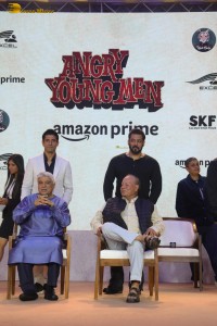 Angry Young Men Trailer Launch attended by Salman Khan, Salim Khan, Javed Akhtar, Farhan Akhtar, Zoya Akhtar, and others