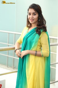 Indian actress anikha surendran in a yellow salwar kameez