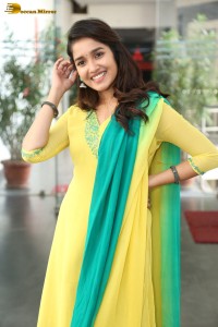 Indian actress anikha surendran in a yellow salwar kameez