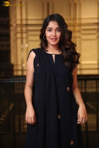 Indian actress anikha surendran in a black salwar dress