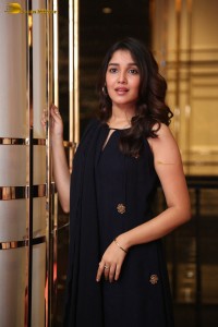 Indian actress anikha surendran in a black salwar dress