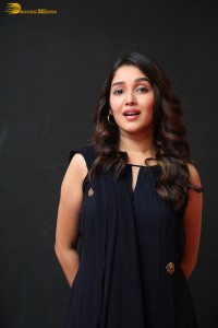Indian actress anikha surendran in a black salwar dress