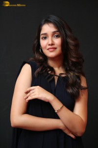 Indian actress anikha surendran in a black salwar dress