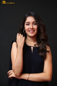 Indian actress anikha surendran in a black salwar dress