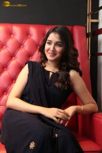 Indian actress anikha surendran in a black salwar dress