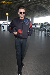 Anil Kapoor spotted at Mumbai Airport on April 5, 2024