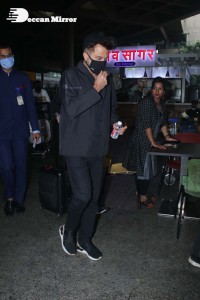 Anil Kapoor at Mumbai Airport
