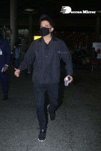 Anil Kapoor at Mumbai Airport