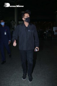 Anil Kapoor at Mumbai Airport