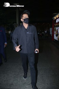 Anil Kapoor at Mumbai Airport