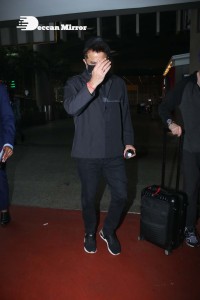 Anil Kapoor at Mumbai Airport