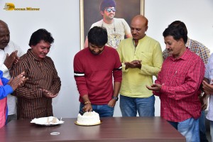 Director Anil Ravipudi celebrates his Birthday with Telugu Film Working Photo Journalists