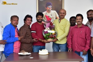 Director Anil Ravipudi celebrates his Birthday with Telugu Film Working Photo Journalists