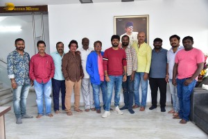Director Anil Ravipudi celebrates his Birthday with Telugu Film Working Photo Journalists