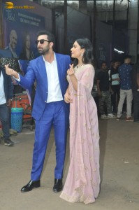 Ranbir Kapoor and Rashmika Mandanna promote Animal on the sets of Indian Idol