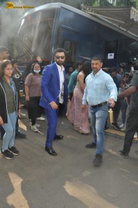 Ranbir Kapoor and Rashmika Mandanna promote Animal on the sets of Indian Idol