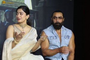 Animal Press Meet attended by Ranbir Kapoor, Rashmika Mandanna, Bobby Deol, Anil Kapoor, Sandeep Reddy Vanga, and Bhushan Kumar