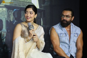 Animal Press Meet attended by Ranbir Kapoor, Rashmika Mandanna, Bobby Deol, Anil Kapoor, Sandeep Reddy Vanga, and Bhushan Kumar