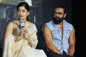 Animal Press Meet attended by Ranbir Kapoor, Rashmika Mandanna, Bobby Deol, Anil Kapoor, Sandeep Reddy Vanga, and Bhushan Kumar