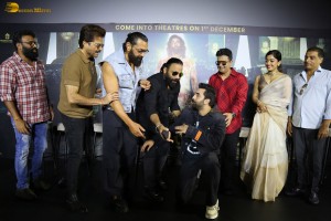 Animal Press Meet attended by Ranbir Kapoor, Rashmika Mandanna, Bobby Deol, Anil Kapoor, Sandeep Reddy Vanga, and Bhushan Kumar