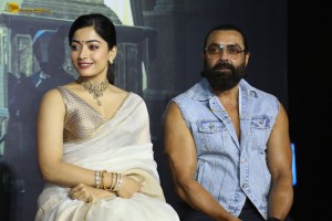 Animal Press Meet attended by Ranbir Kapoor, Rashmika Mandanna, Bobby Deol, Anil Kapoor, Sandeep Reddy Vanga, and Bhushan Kumar